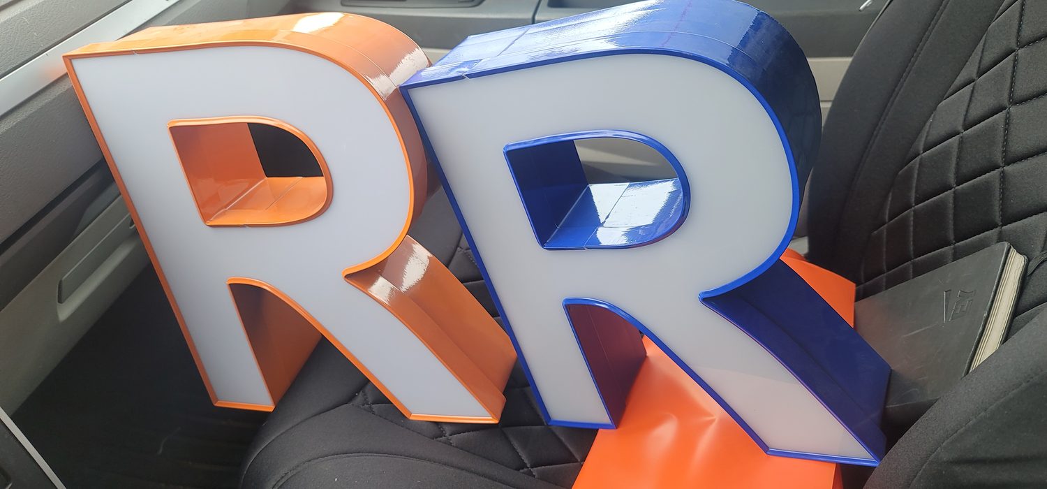 3D channel letters
